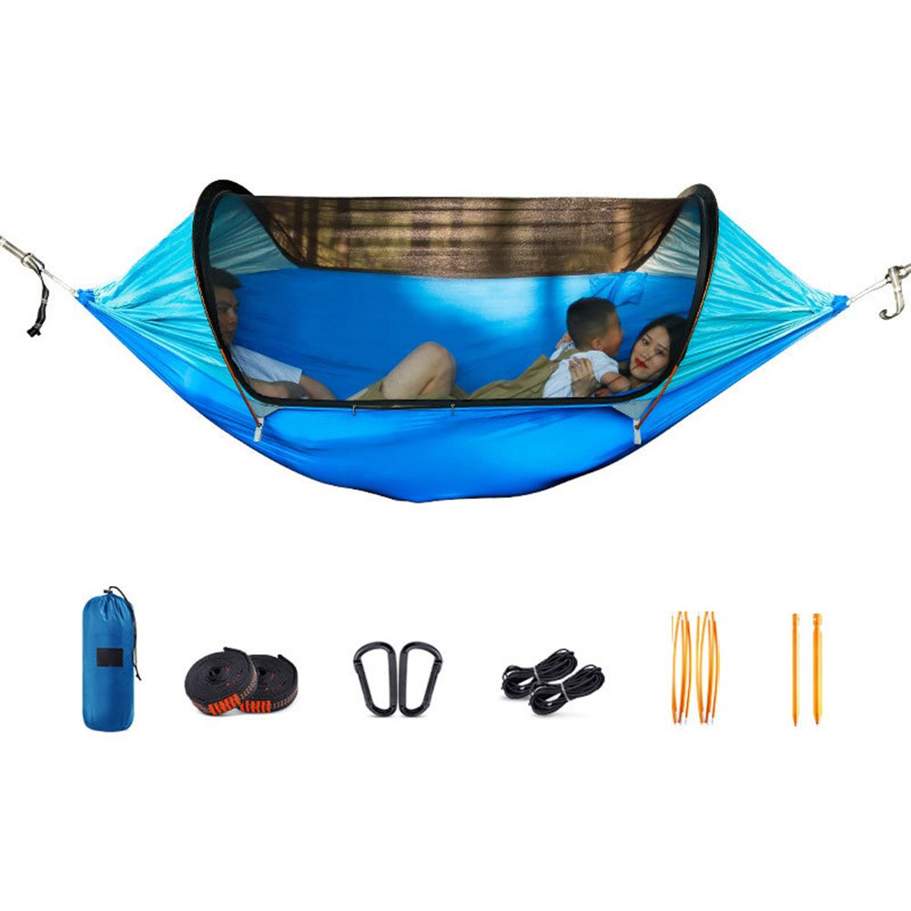 Cheap Goat Tents Ultralight Tree Tents CAMP Hammocks Hanging Bed Aluminum Pole Travel Tree House Outdoor Swing Survival Hiking Camping Equipment   
